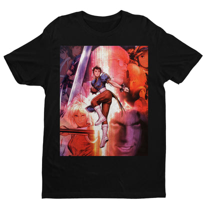 Capcom Versus SNK Japanese DC Arcade Flyer | Chun Li Premium Unisex T-shirt