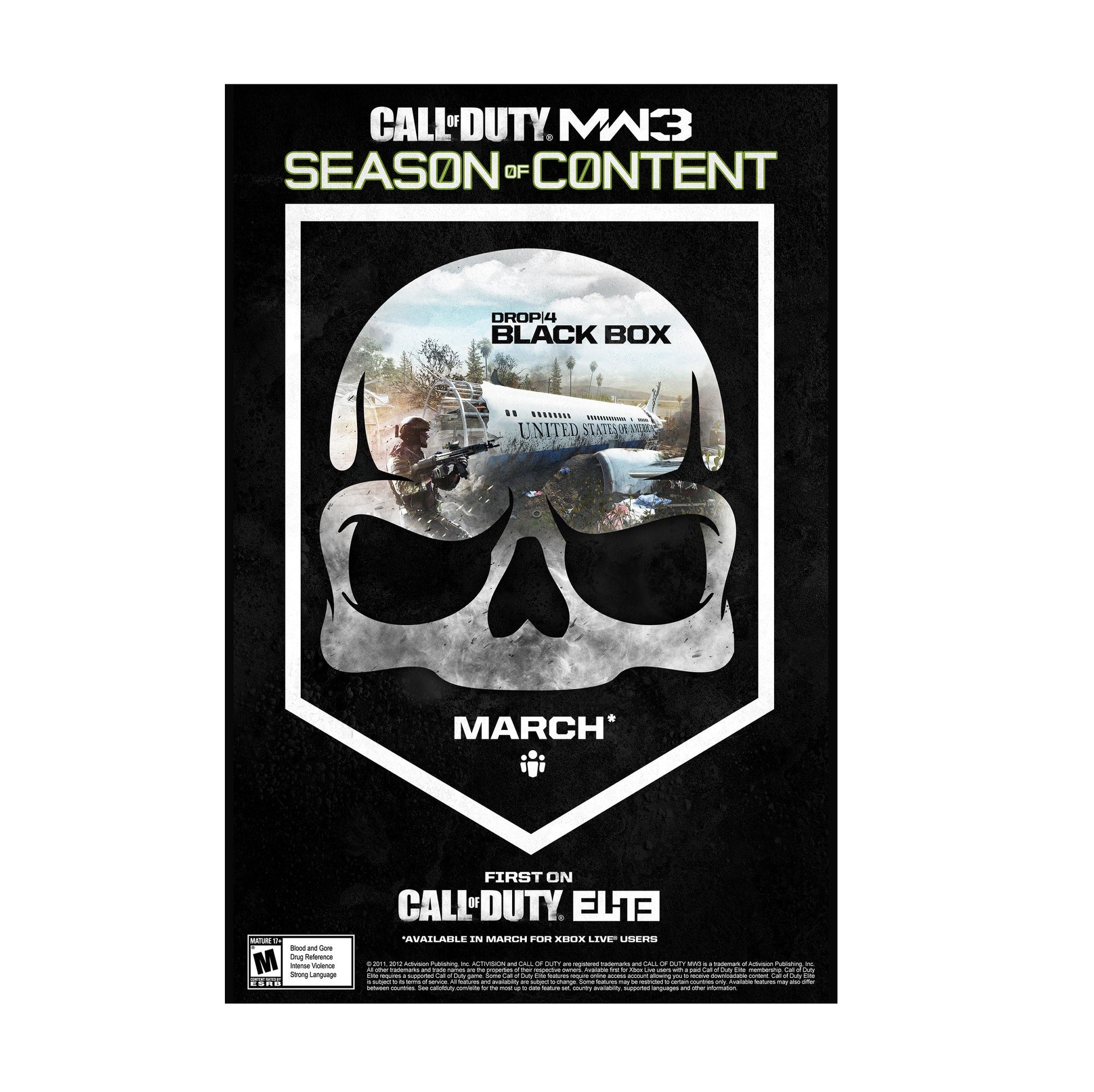 Call of Duty Modern Warfare 3 Black Box season art print