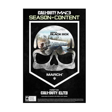 Call of Duty Modern Warfare 3 Black Box season art print