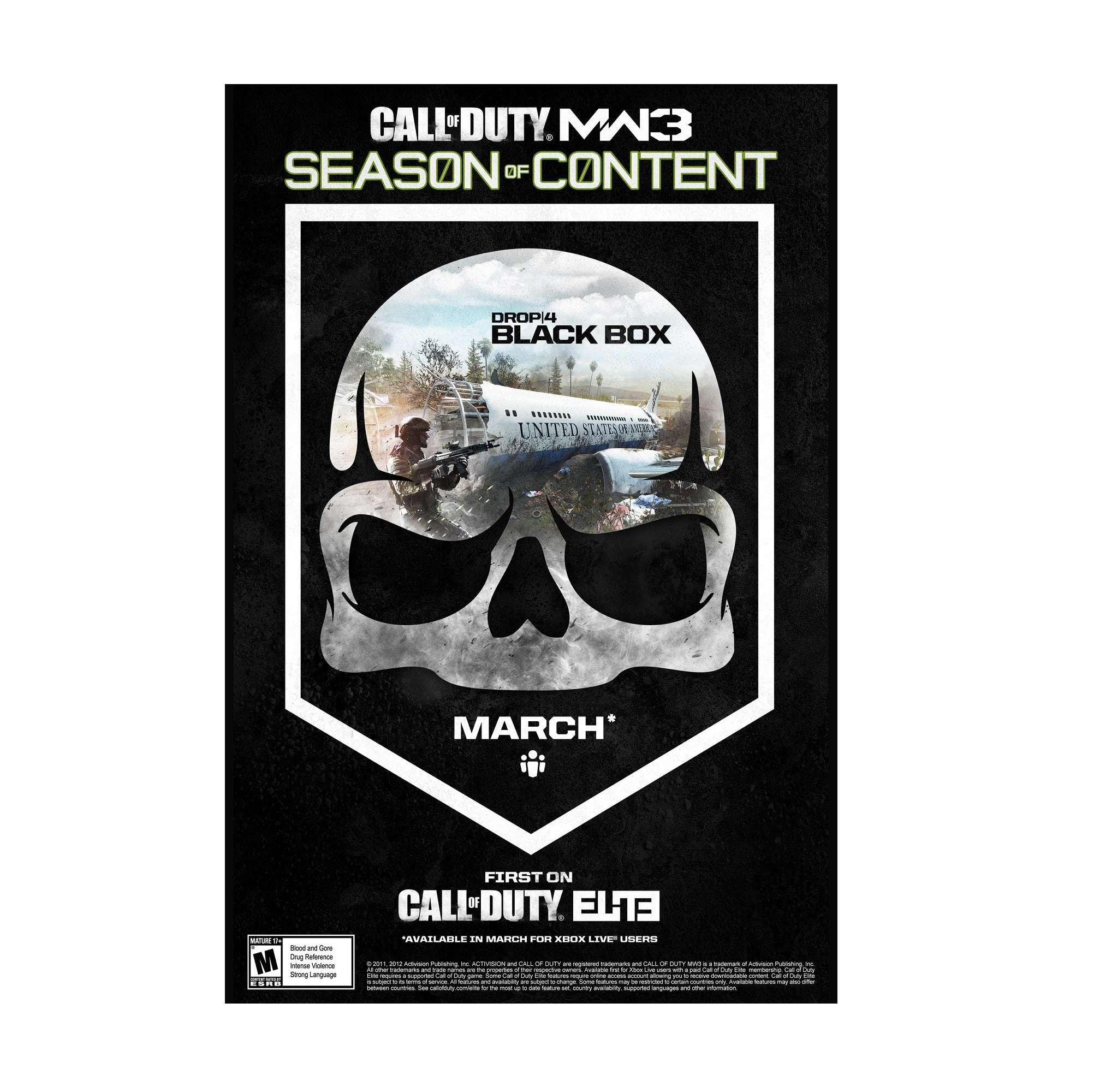 Call of Duty Modern Warfare 3 Black Box season art print
