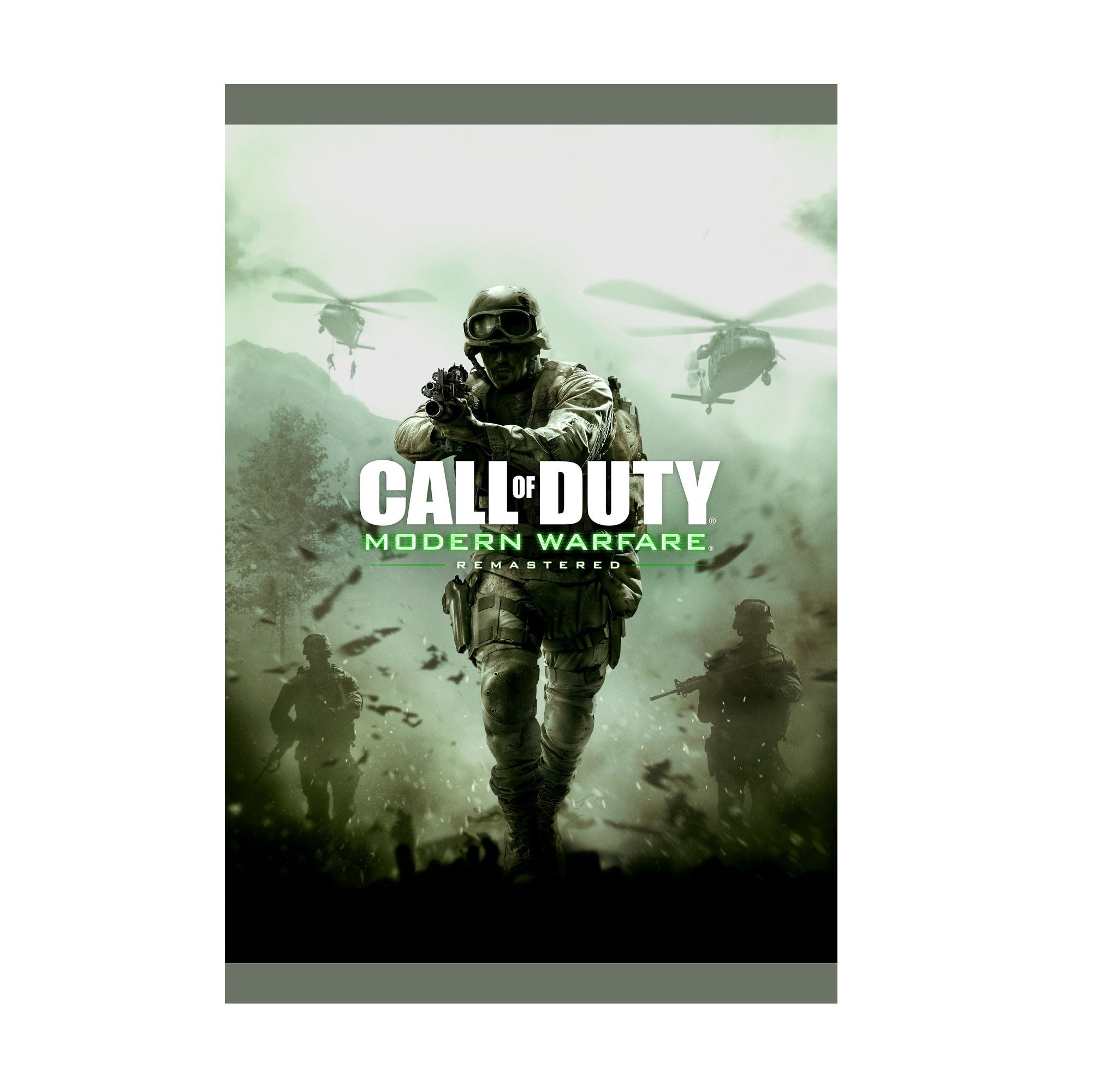 Call of Duty Modern Warfare Remastered key art print
