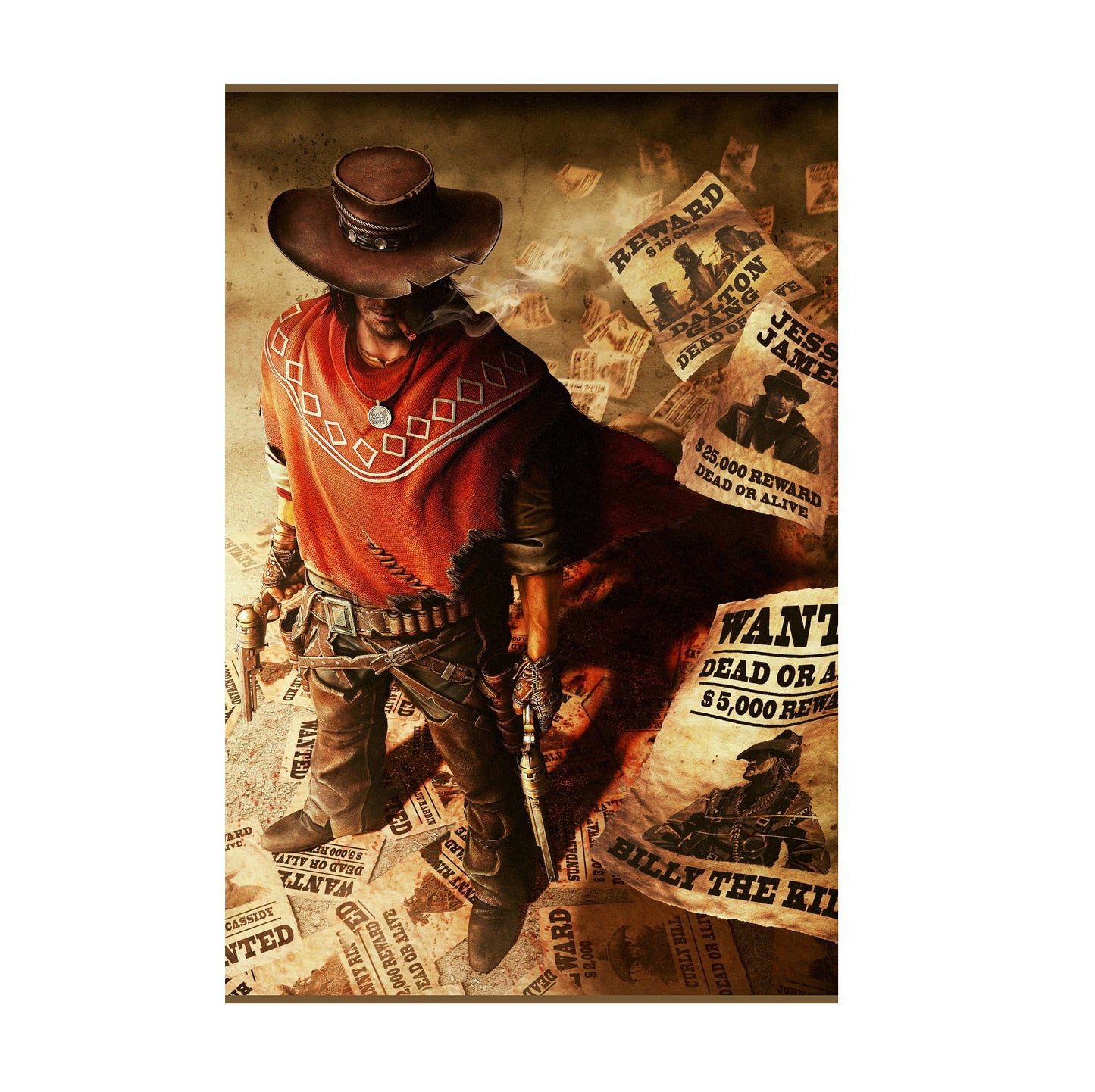 Call of Juarez Gunslinger cover art print