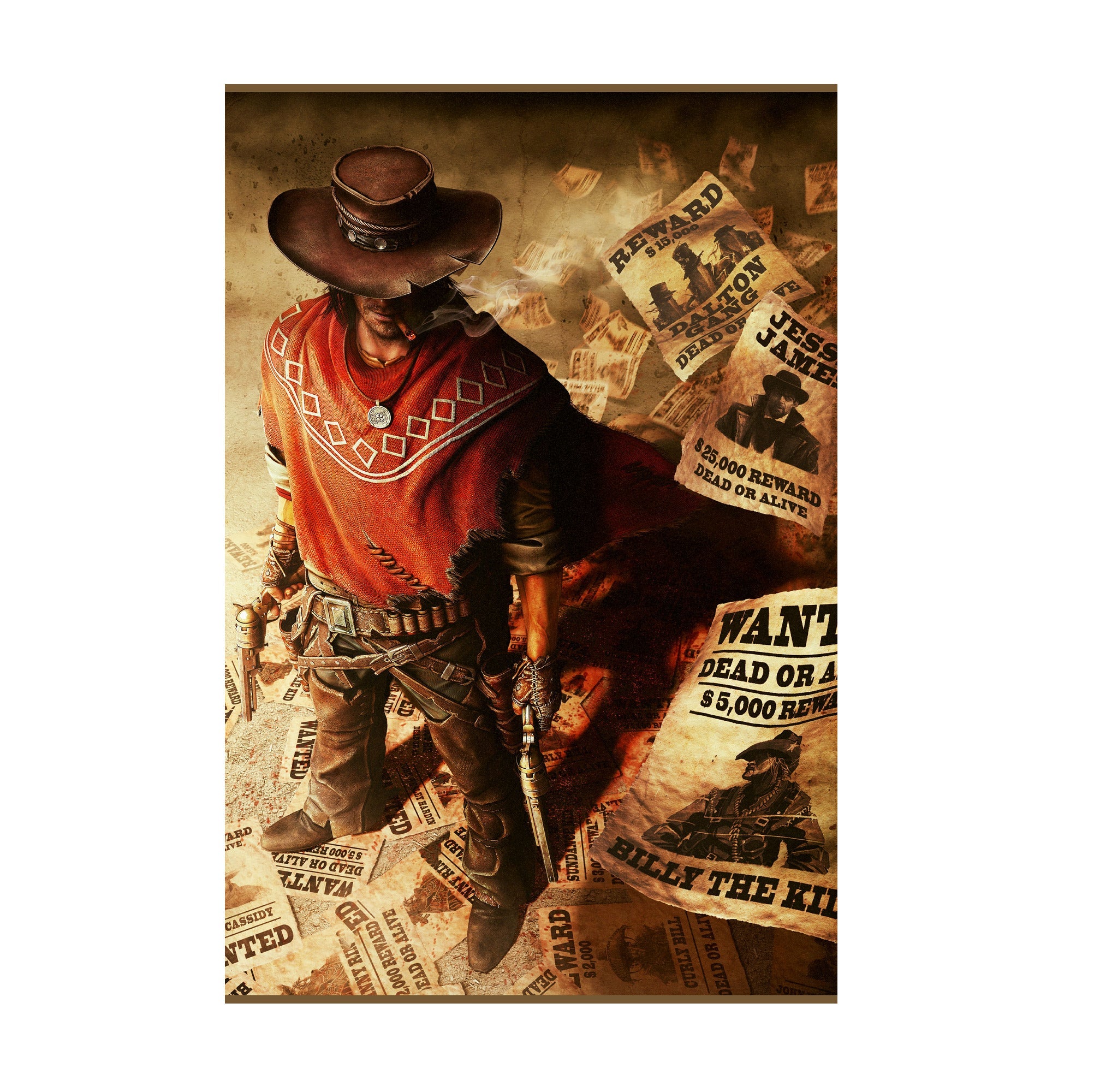Call of Juarez Gunslinger cover art print