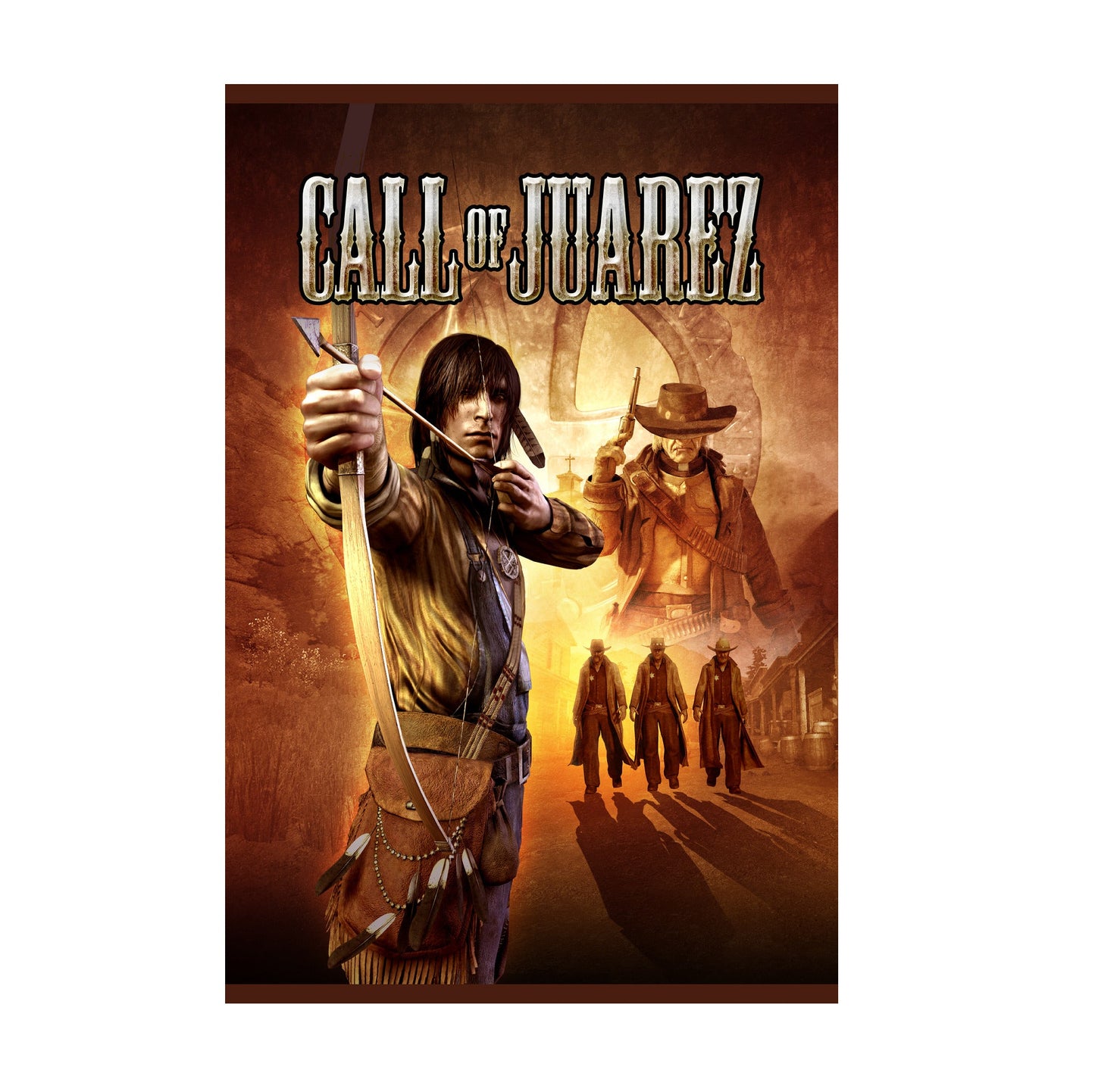 Call of Juarez key art with logo print