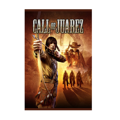 Call of Juarez key art with logo print