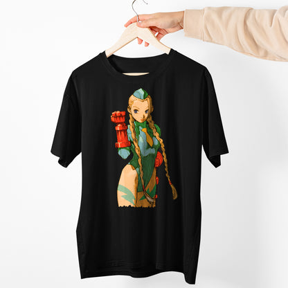 Cammy White | Marvel Versus Capcom 2: New Age of Heroes Premium Unisex T-shirt
