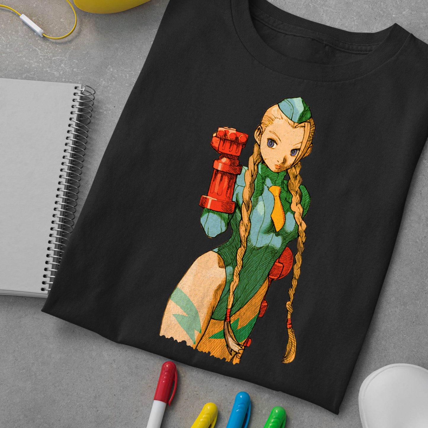 Cammy White | Marvel Versus Capcom 2: New Age of Heroes Premium Unisex T-shirt