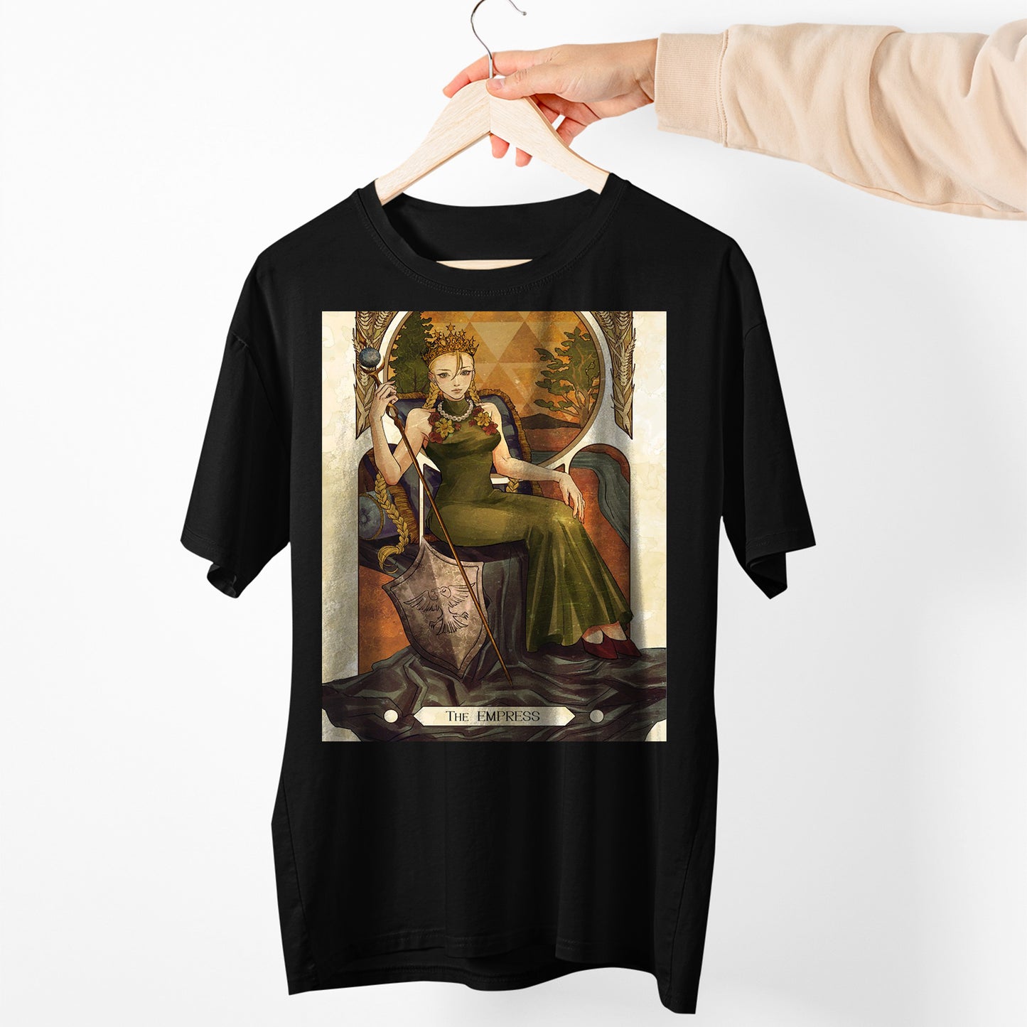 Cammy White Street Fighter Tarot Card  Premium Unisex T-shirt