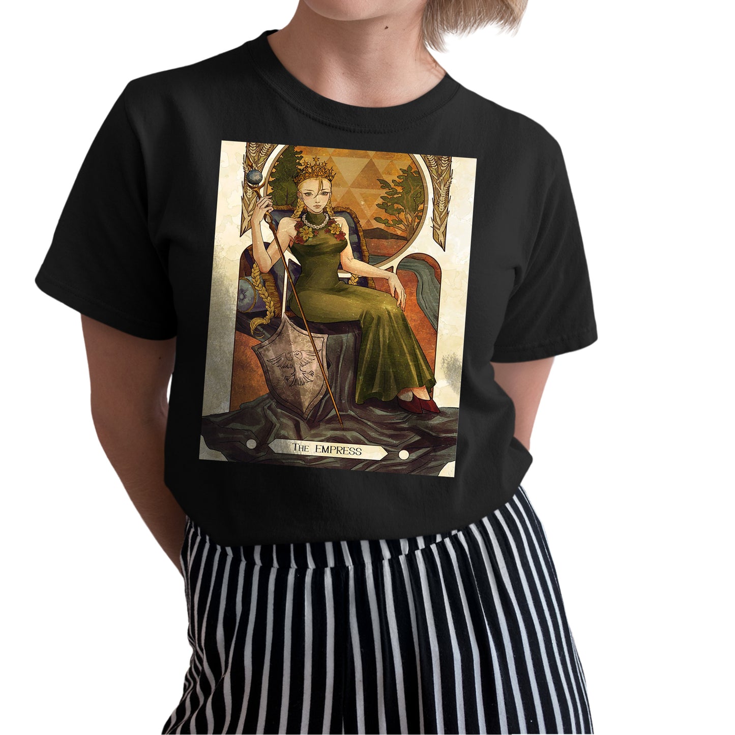Cammy White Street Fighter Tarot Card  Premium Unisex T-shirt