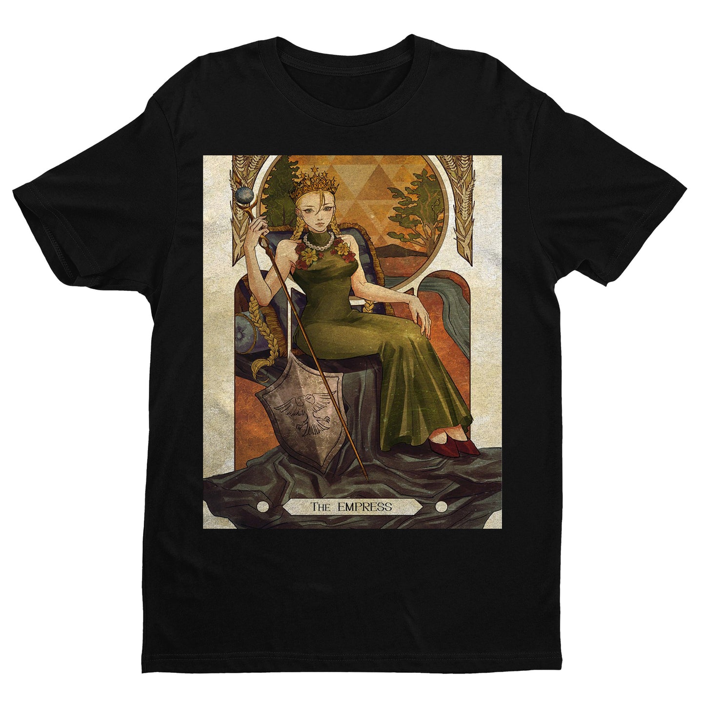 Cammy White Street Fighter Tarot Card  Premium Unisex T-shirt