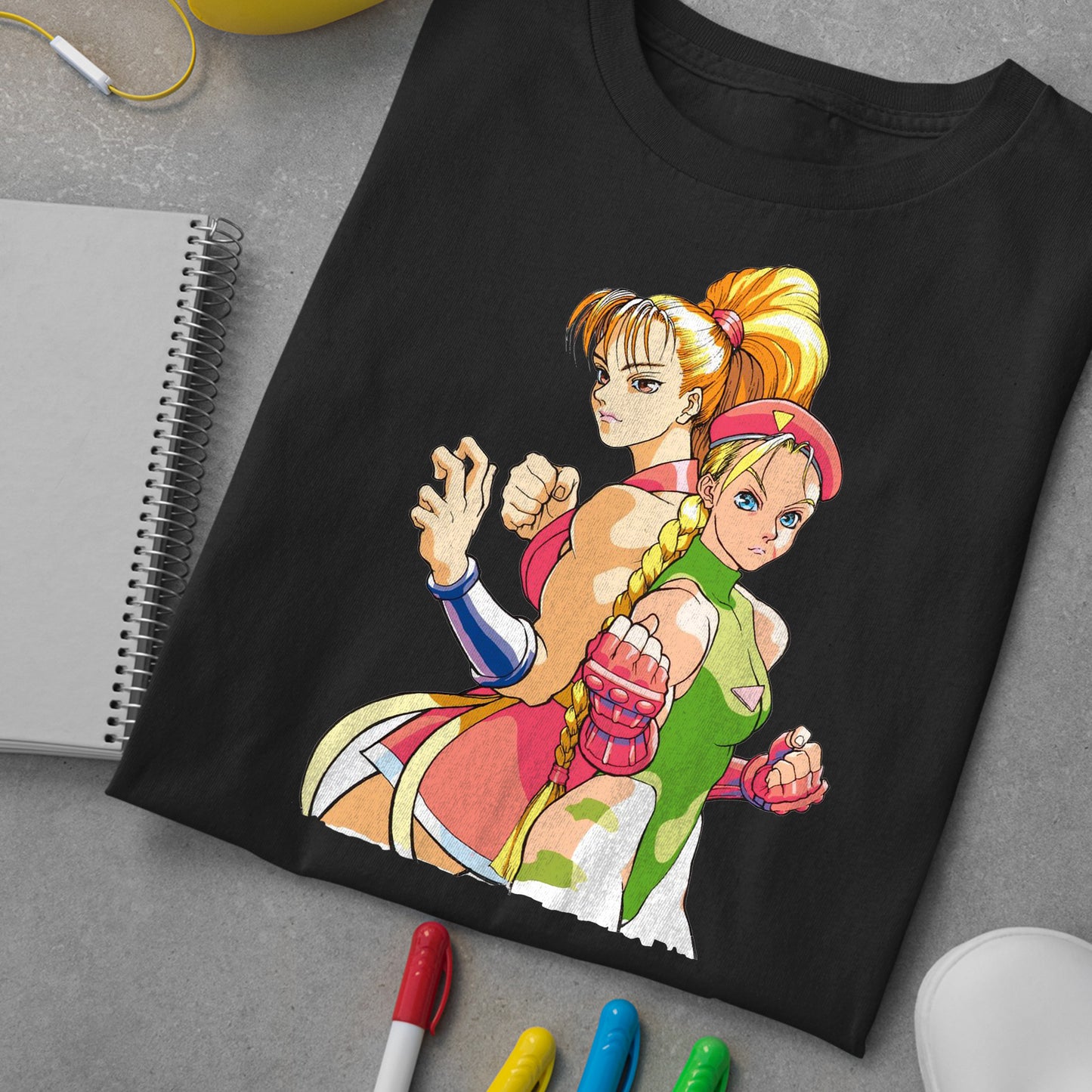 Cammy X Maki | Street Fighter VS SNK Premium Unisex T-shirt