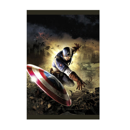 Captain America Super Soldier cover art print