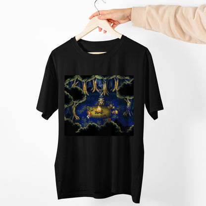 Chrono Trigger Game | Camp Fire Art Premium Unisex T-shirt