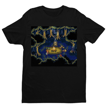 Chrono Trigger Game | Camp Fire Art Premium Unisex T-shirt