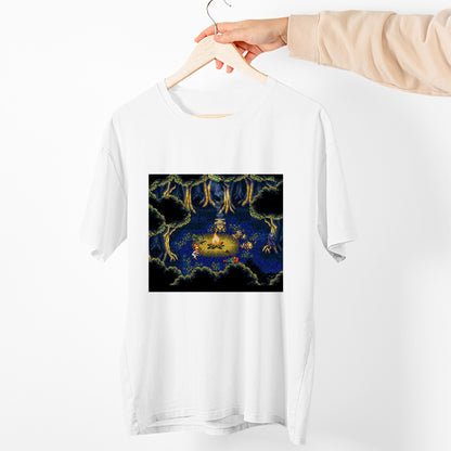 Chrono Trigger Game | Camp Fire Art Premium Unisex T-shirt
