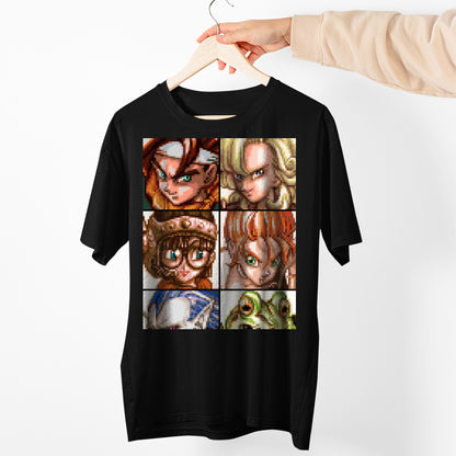 Chrono Trigger Characters Portrait Premium Unisex T-shirt