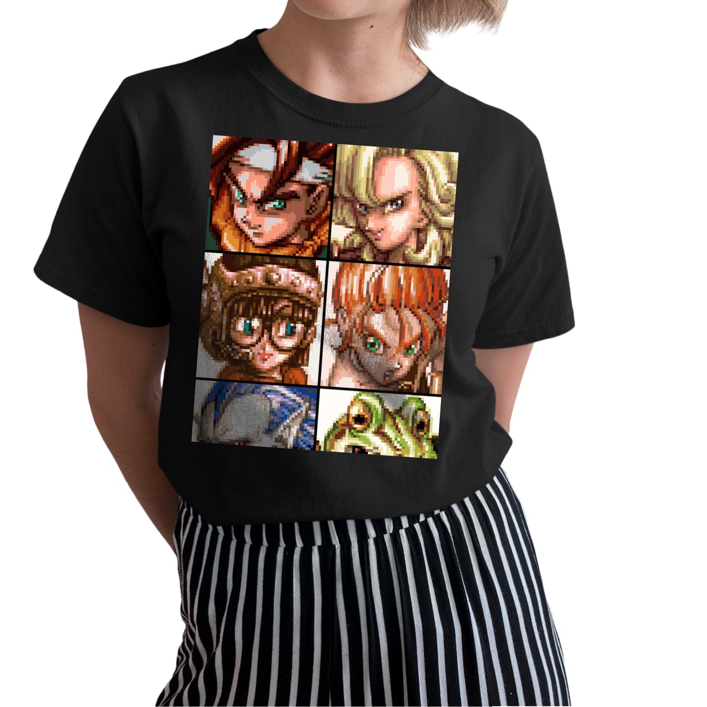 Chrono Trigger Characters Portrait Premium Unisex T-shirt