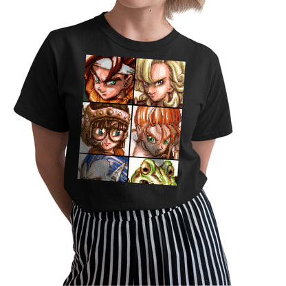 Chrono Trigger Characters Portrait Premium Unisex T-shirt