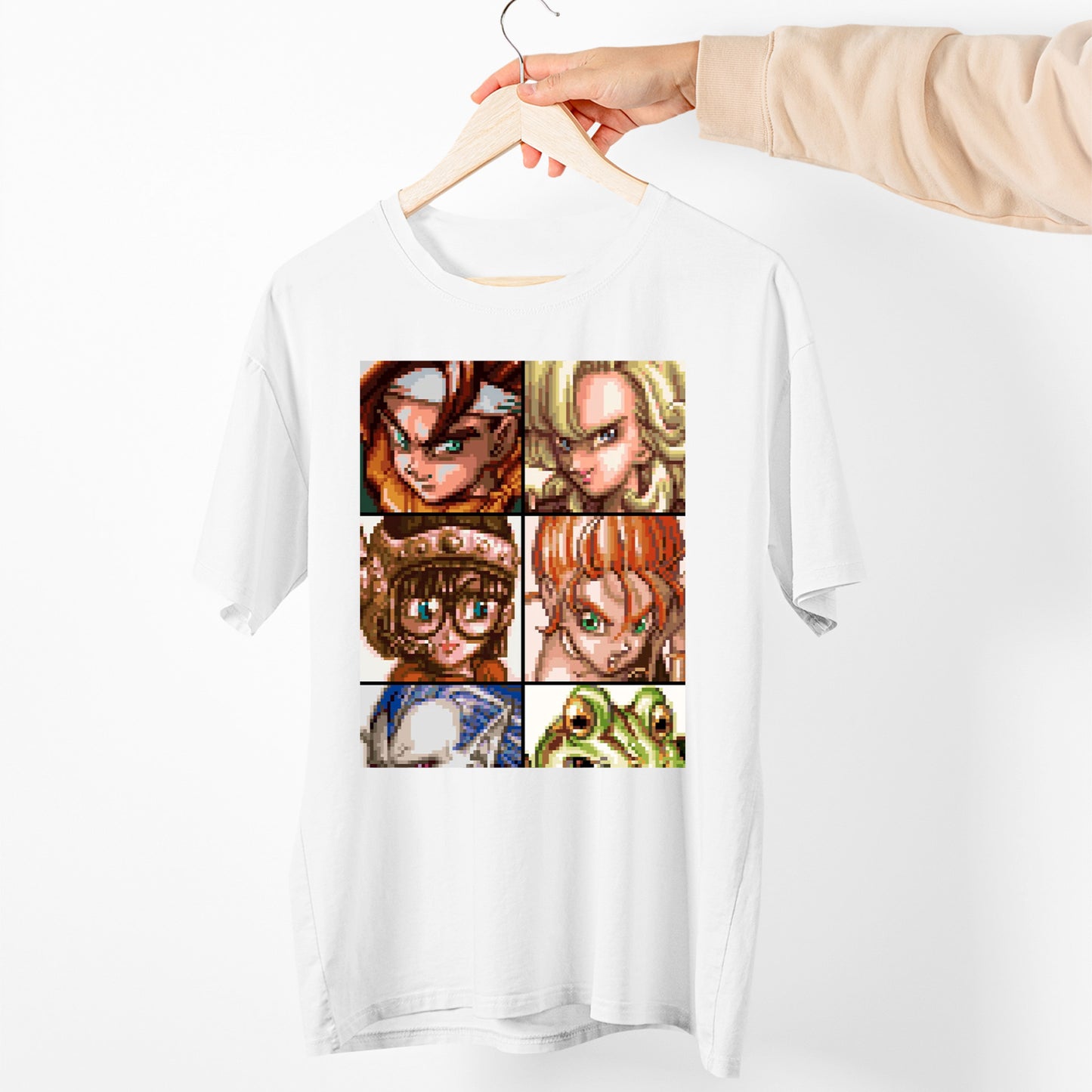 Chrono Trigger Characters Portrait Premium Unisex T-shirt