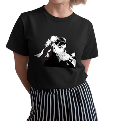 Chun Li Black & White | Street Fighter Premium Unisex T-shirt