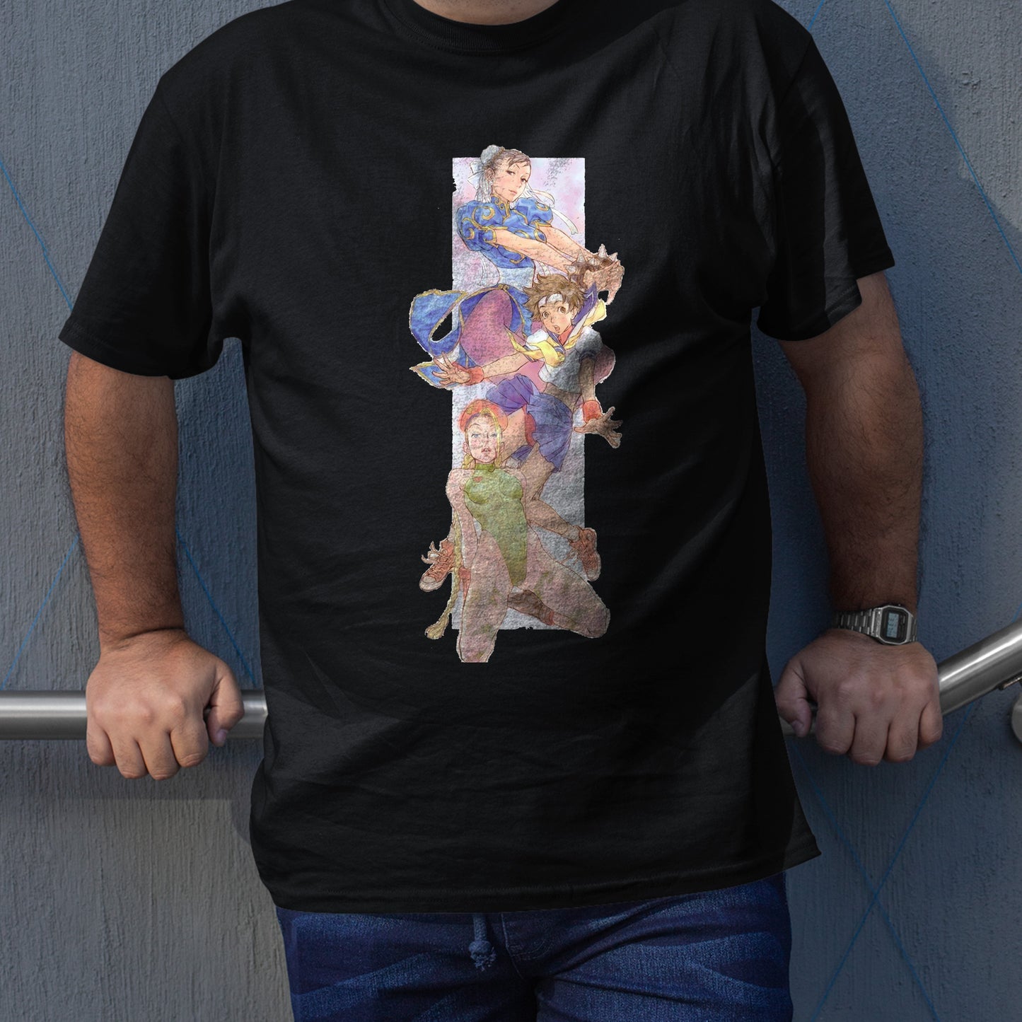 Chun Li Cammy Sakura Rare | Street Fighter Premium Unisex T-shirt