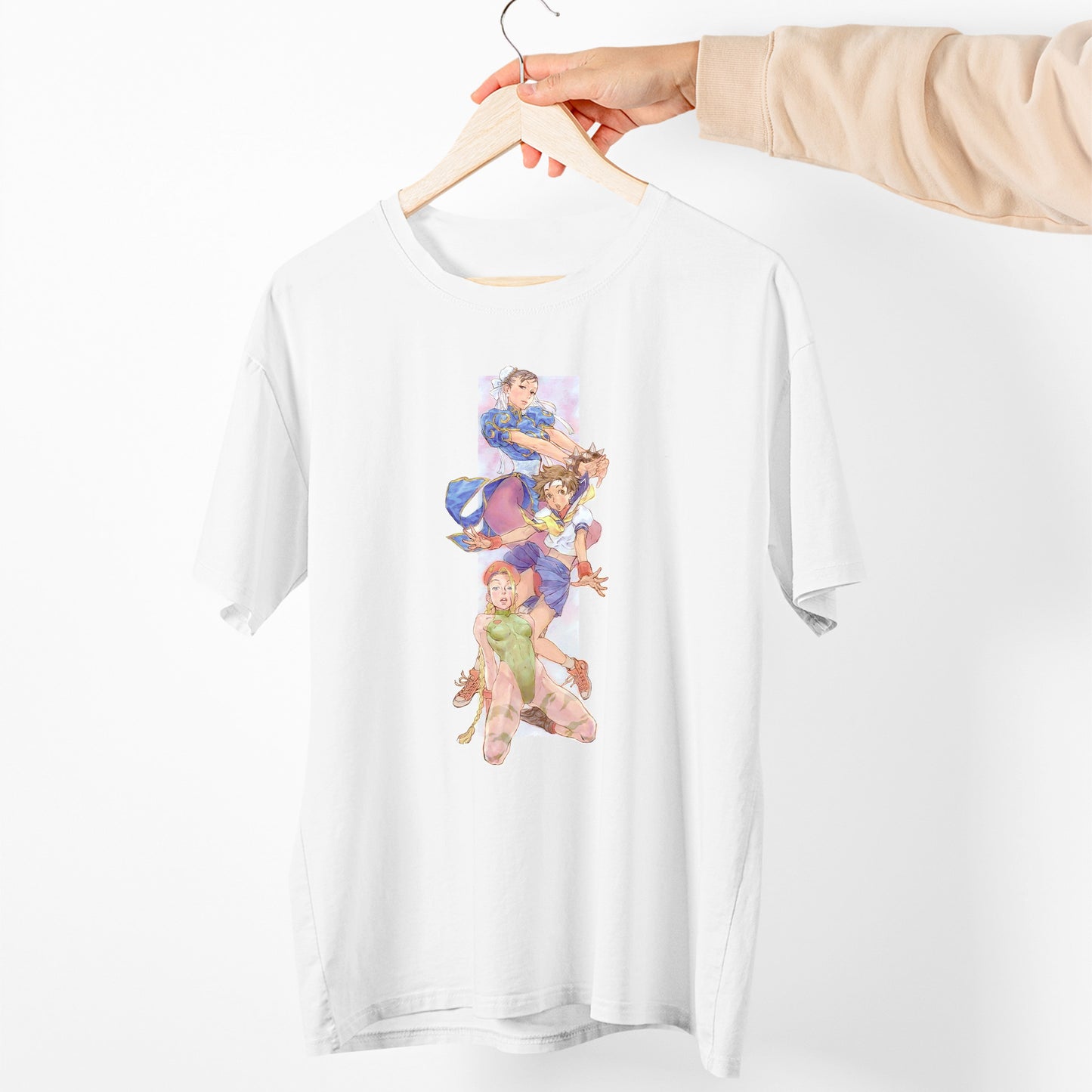 Chun Li Cammy Sakura Rare | Street Fighter Premium Unisex T-shirt
