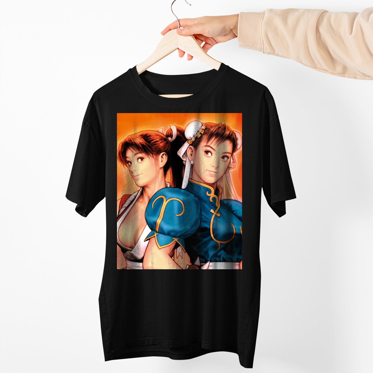 Chun Li & Mai Unisex T-shirt, Gamer Shirt, Gaming Gift