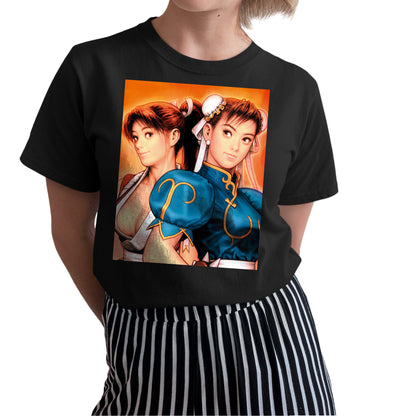 Chun Li & Mai Unisex T-shirt, Gamer Shirt, Gaming Gift