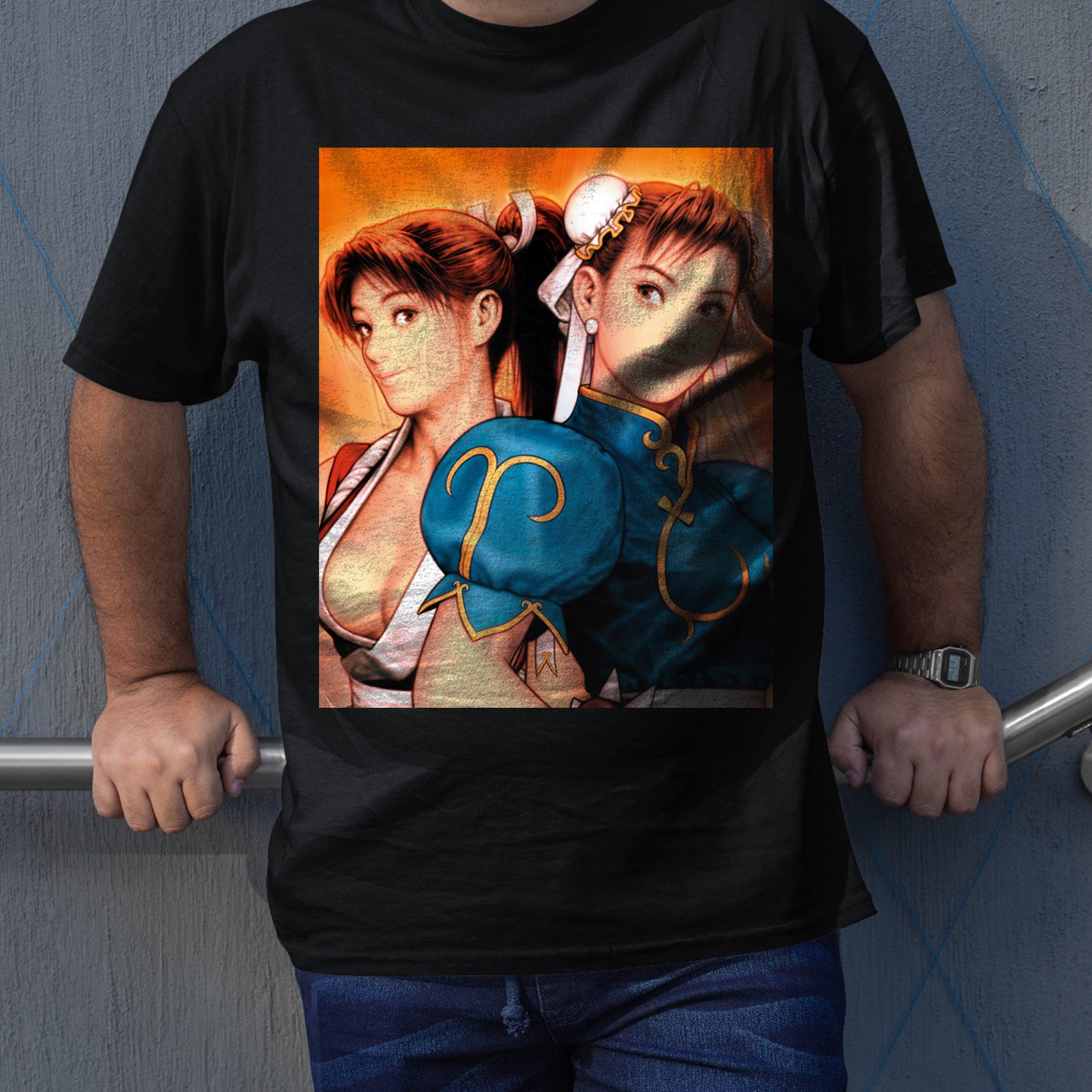 Chun Li & Mai Unisex T-shirt, Gamer Shirt, Gaming Gift