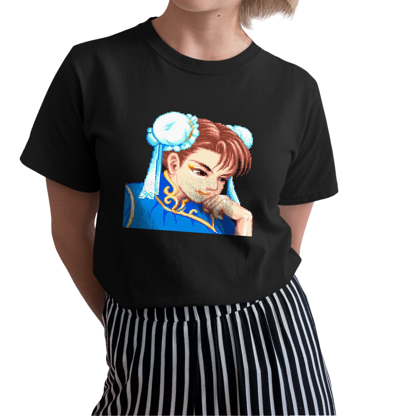 Chun Li | Street Fighter 2 Portrait Premium  Unisex T-shirt