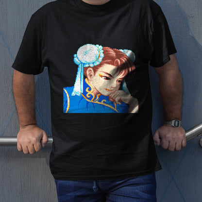 Chun Li | Street Fighter 2 Portrait Premium  Unisex T-shirt