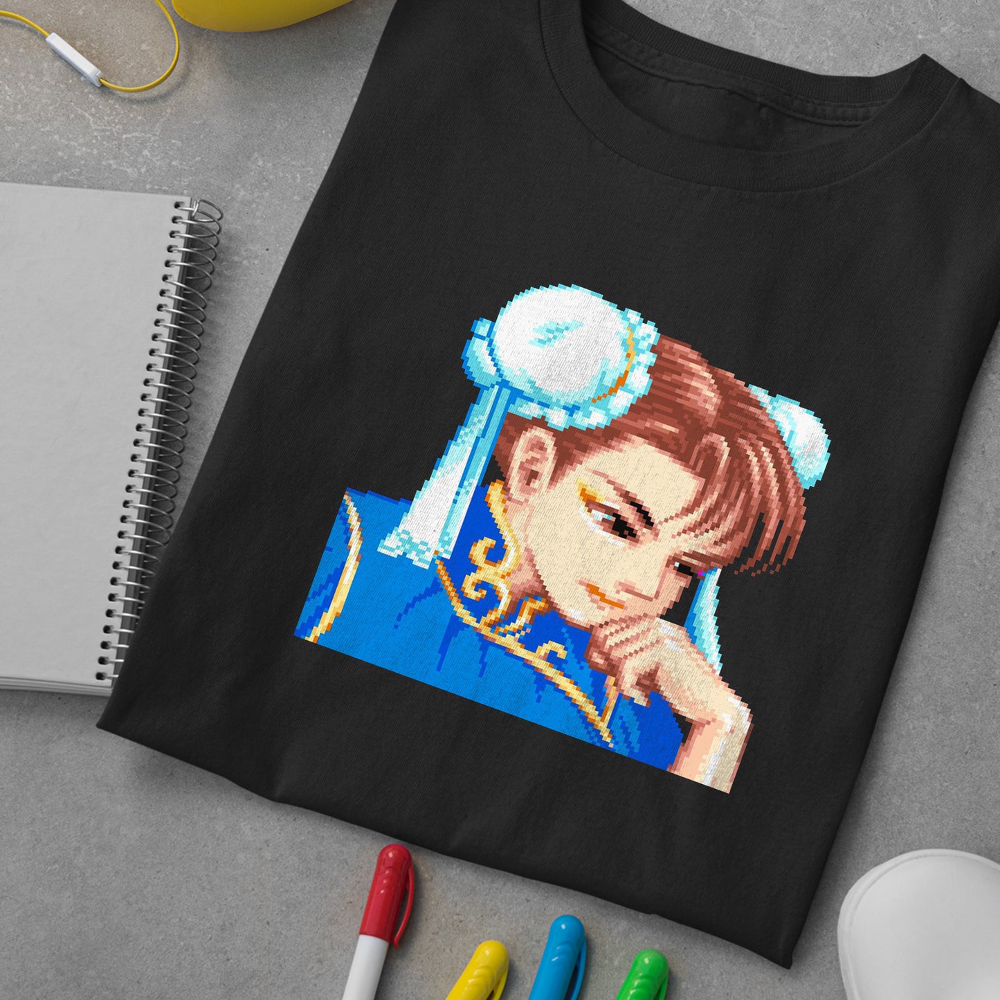 Chun Li | Street Fighter 2 Portrait Premium  Unisex T-shirt