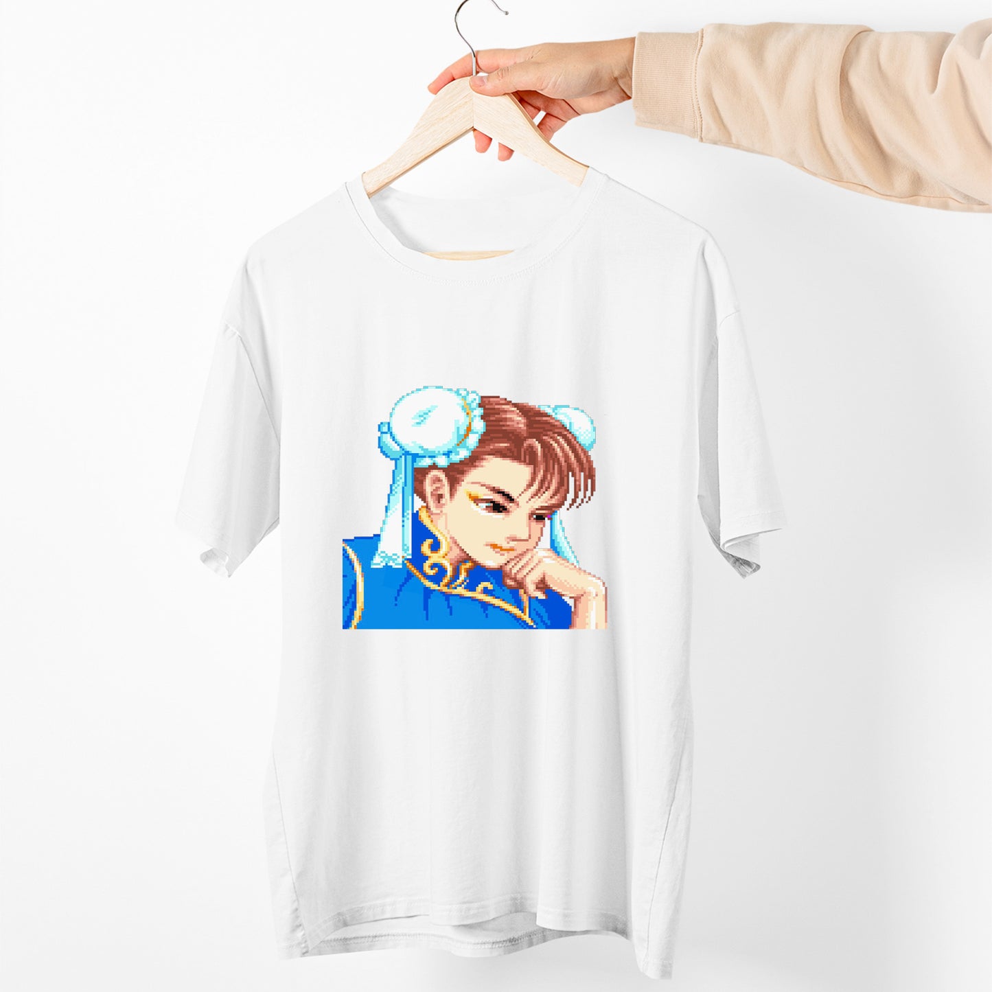 Chun Li | Street Fighter 2 Portrait Premium  Unisex T-shirt