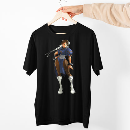 Chun Li V3 | Comic Street Fighter Premium Unisex T-shirt
