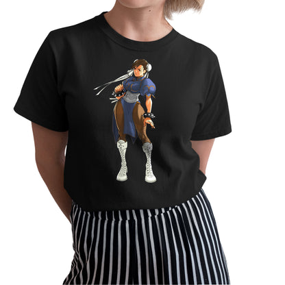 Chun Li V3 | Comic Street Fighter Premium Unisex T-shirt