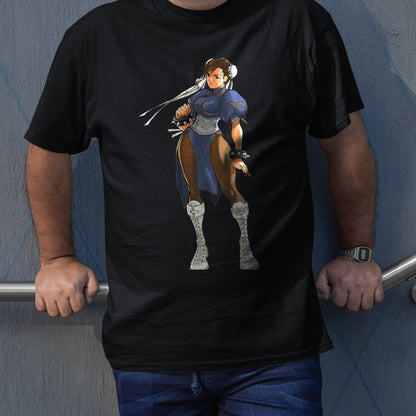 Chun Li V3 | Comic Street Fighter Premium Unisex T-shirt