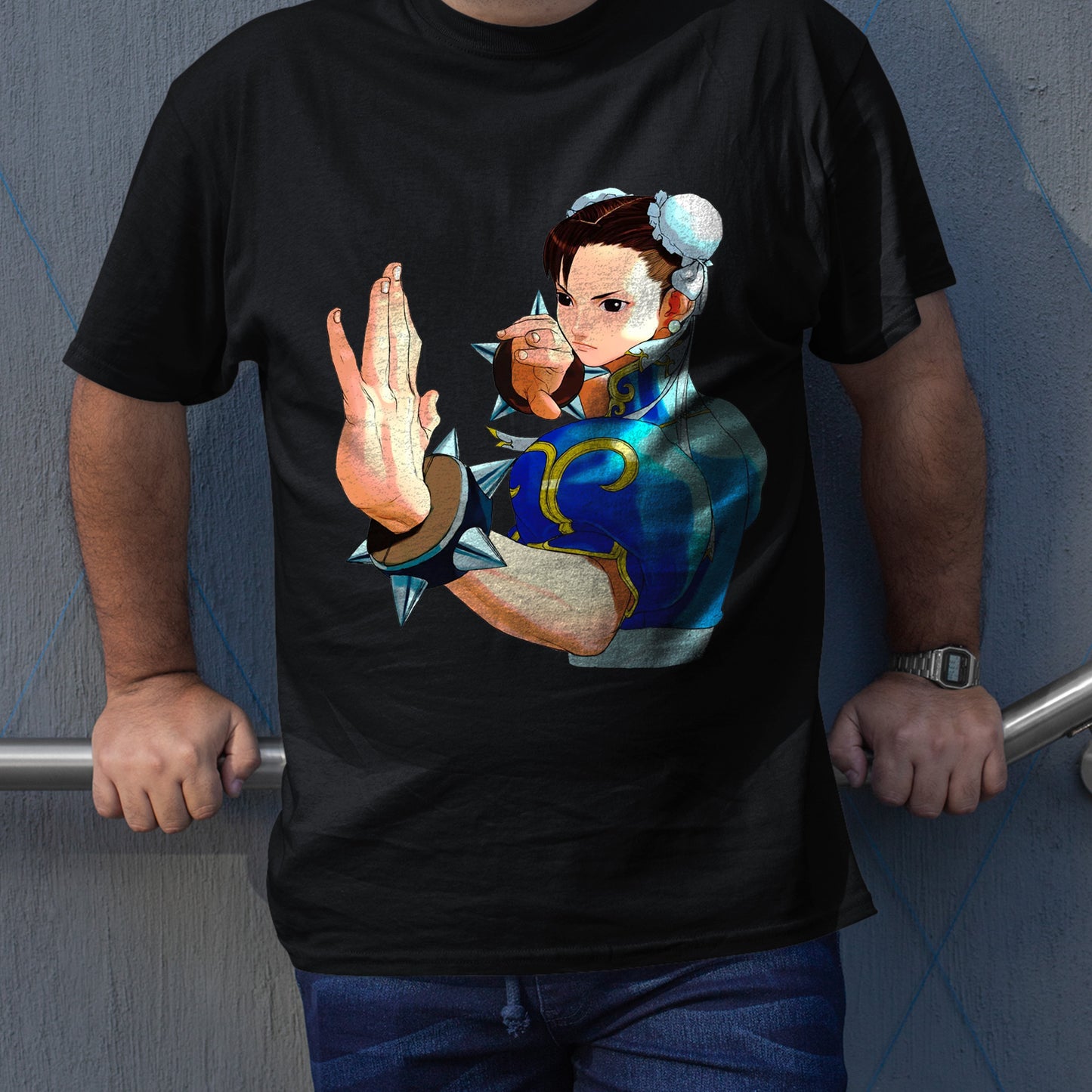 Chun li Portrait | Street Fighter III: 3rd Strike Premium Unisex T-shirt