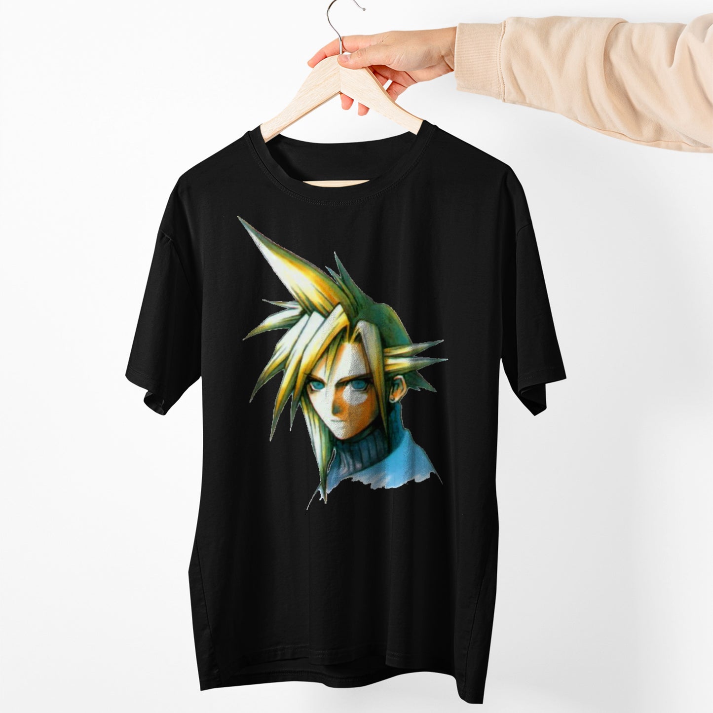 Cloud Strife Portrait | Final Fantasy VII OF Premium Unisex T-shirt
