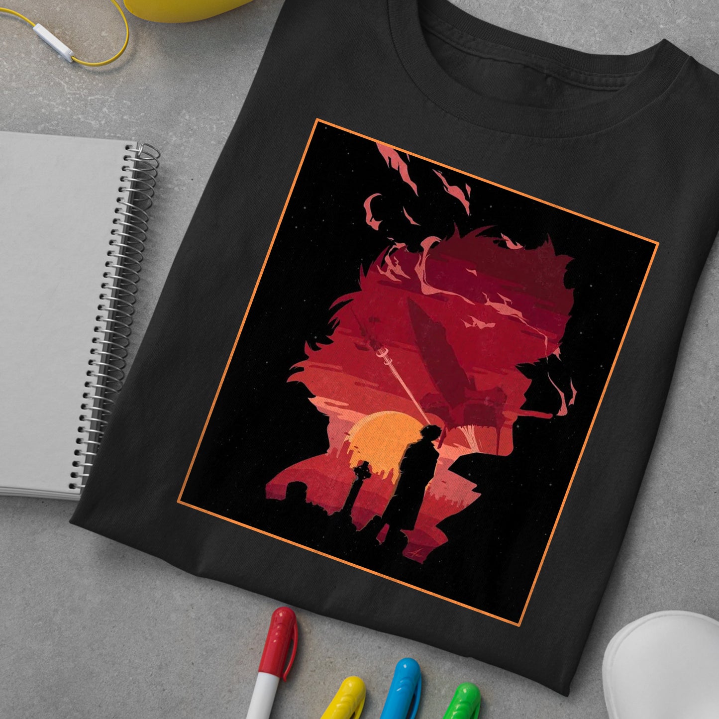 Cowboy Bebop Shirt, Oldschool Anime Shirt, Vintage Anime Shirt, 90's Anime Tshirt, Retro Anime Shir