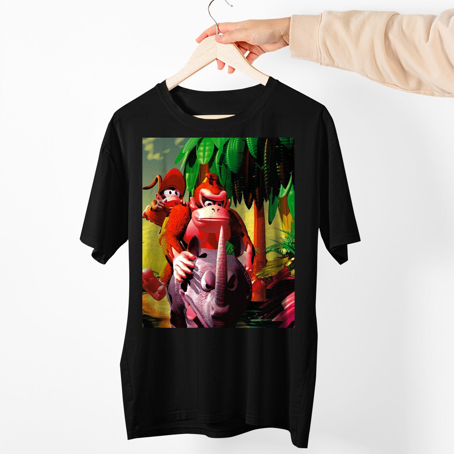 DKC2 Jungle Unisex T-shirt, Gamer Shirt, Gaming Gift