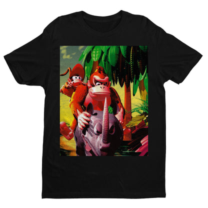 DKC2 Jungle Unisex T-shirt, Gamer Shirt, Gaming Gift