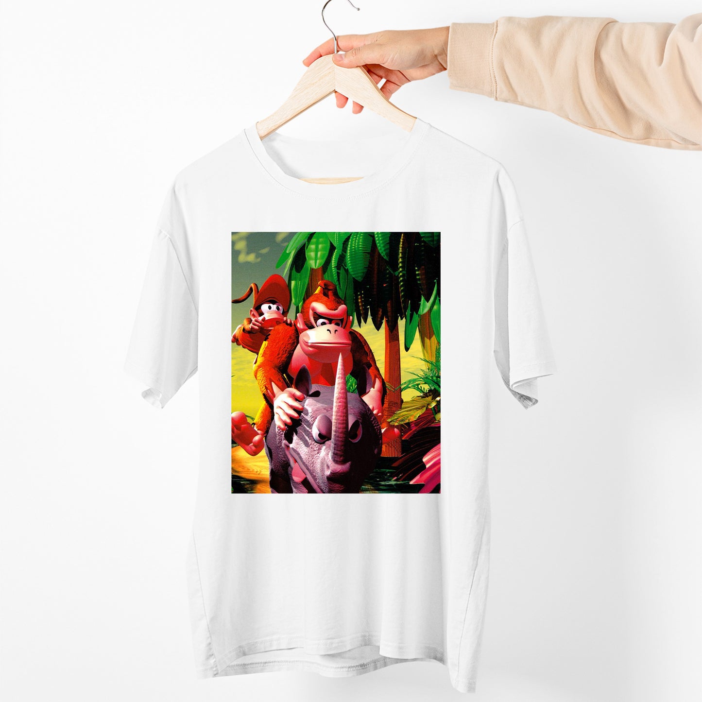 DKC2 Jungle Unisex T-shirt, Gamer Shirt, Gaming Gift