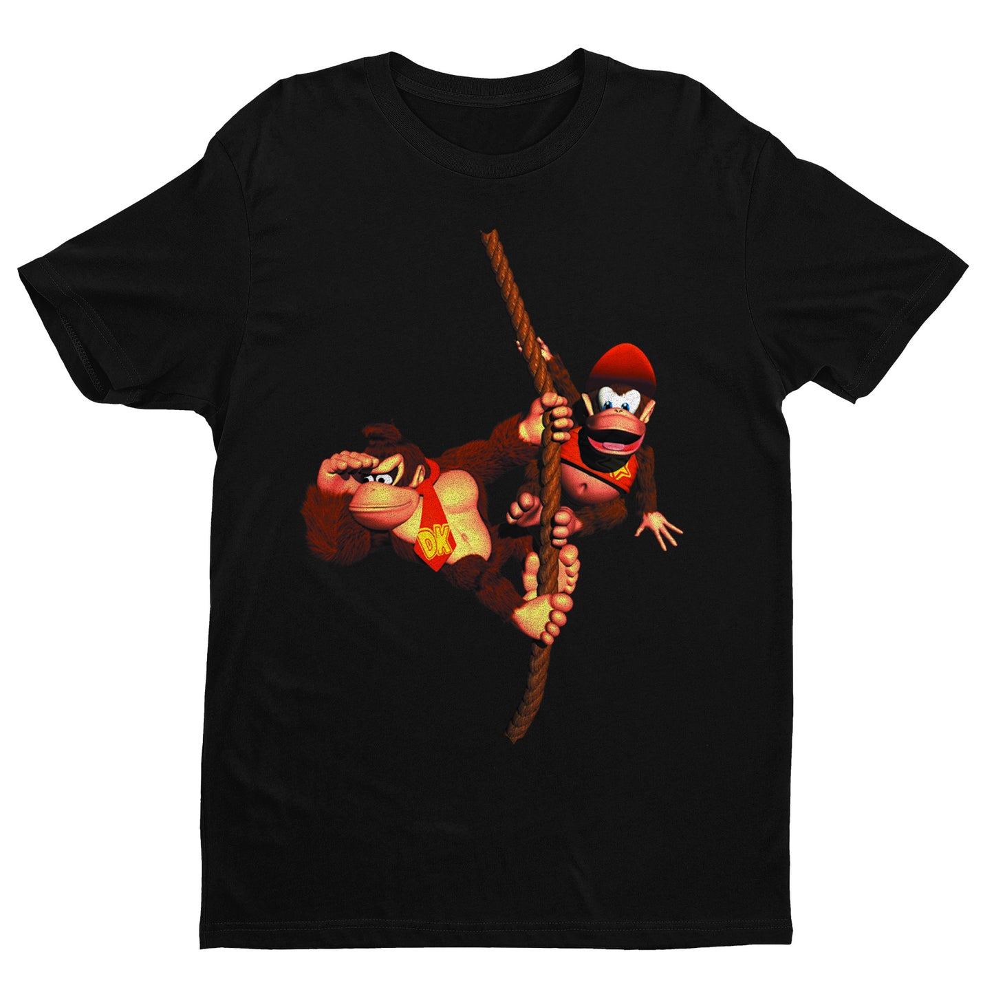 Donkey Kong On Rope Unisex Premium T-shirt
