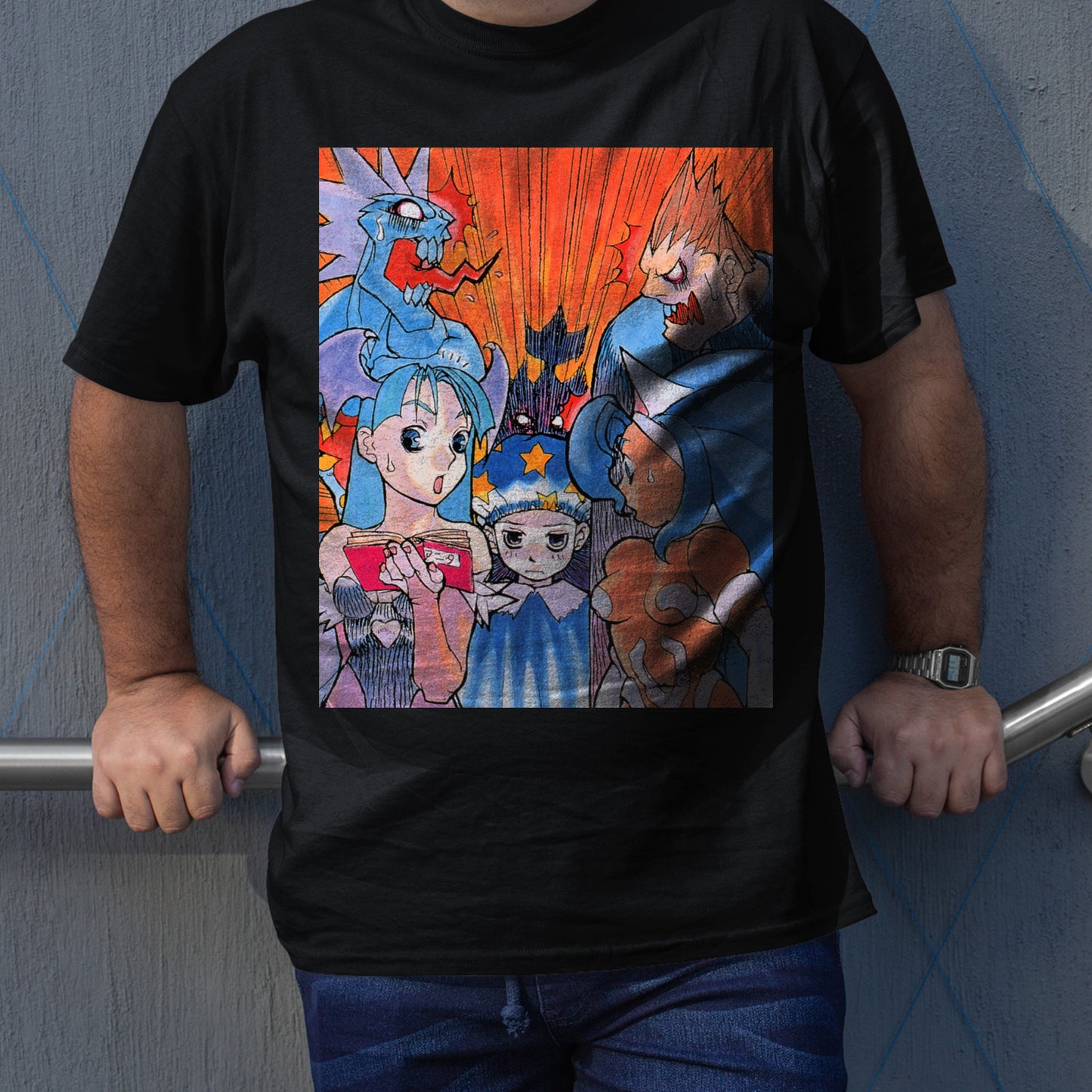 Daarkstalkers Revenge Vampire Cover Unisex T-shirt, Gamer Shirt, Gaming Gift
