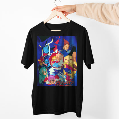Daarkstalkers Vampire Japanese Cover Unisex T-shirt, Gamer Shirt, Gaming Gift