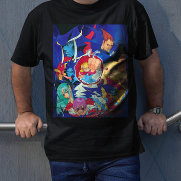 Daarkstalkers Vampire Japanese Cover Unisex T-shirt, Gamer Shirt, Gaming Gift