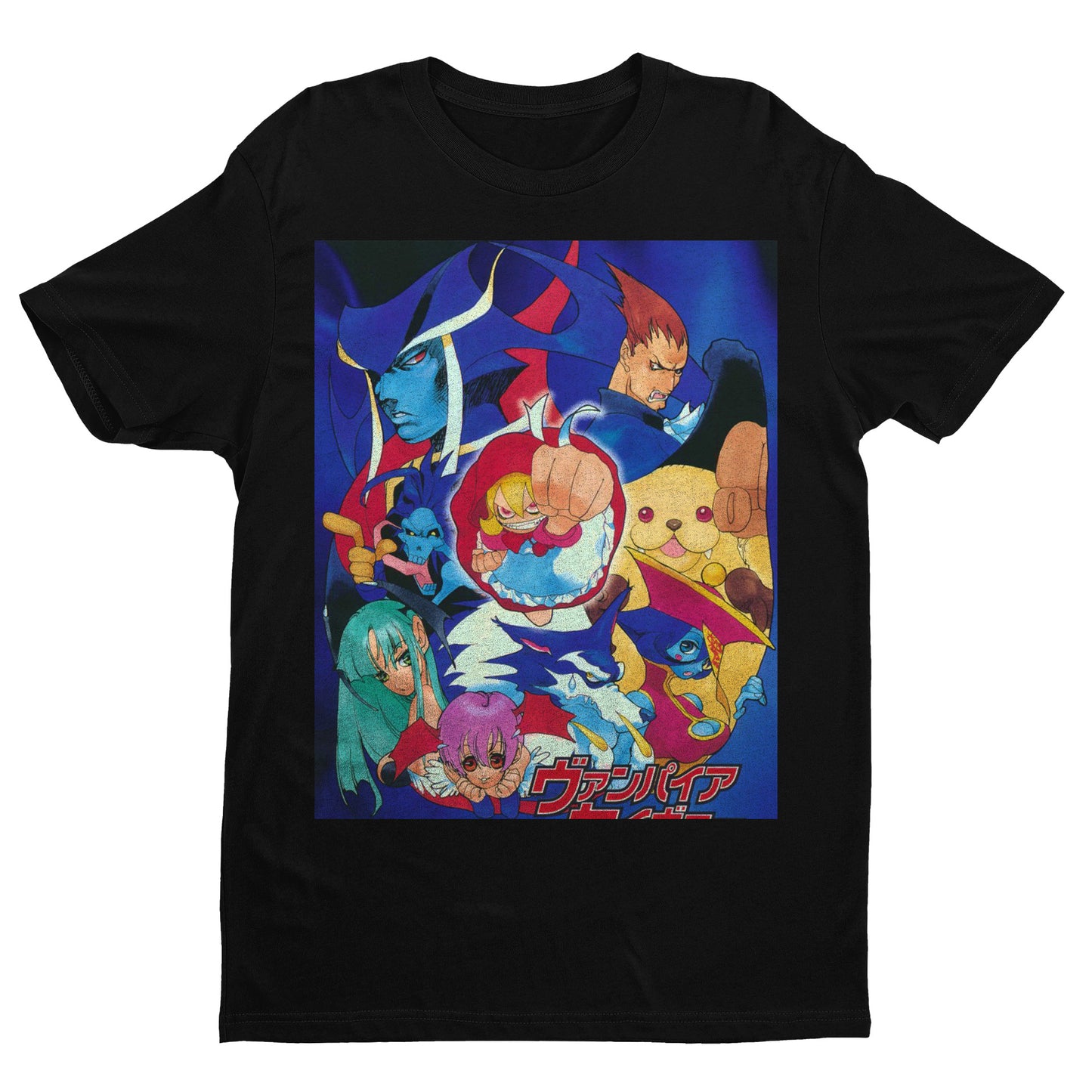 Daarkstalkers Vampire Japanese Cover Unisex T-shirt, Gamer Shirt, Gaming Gift