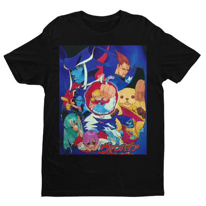 Daarkstalkers Vampire Japanese Cover Unisex T-shirt, Gamer Shirt, Gaming Gift