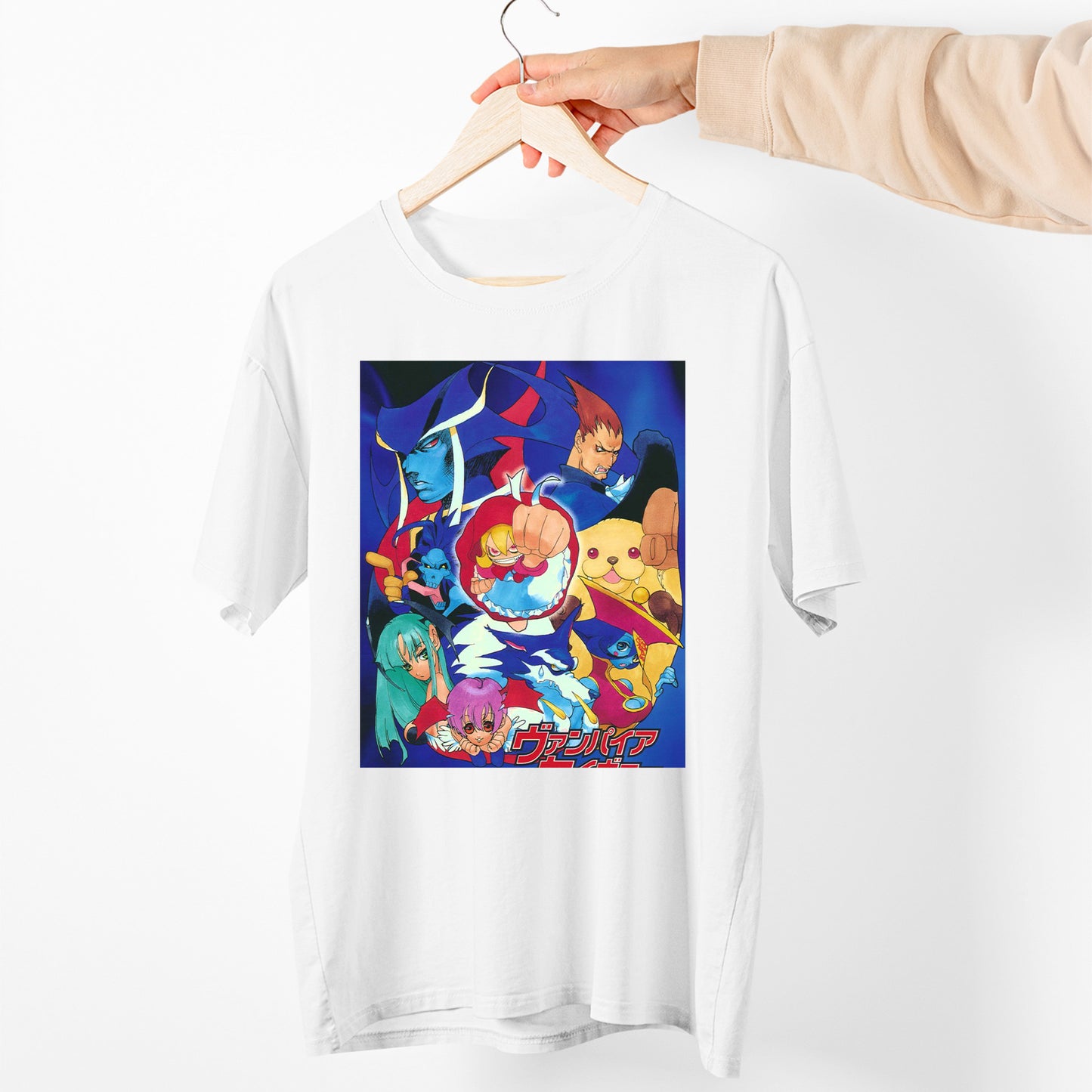 Daarkstalkers Vampire Japanese Cover Unisex T-shirt, Gamer Shirt, Gaming Gift
