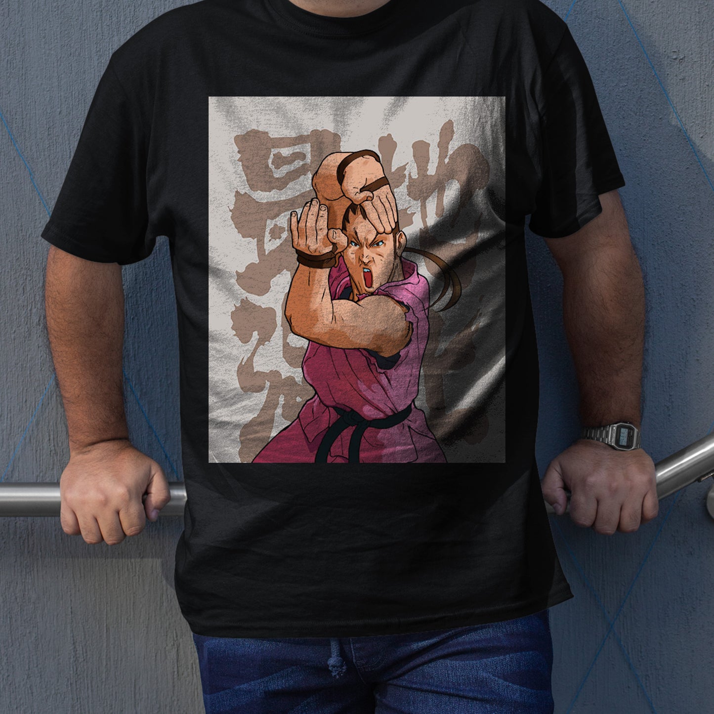 Dan Hibiki Saikyo | Street Fighter Premium Unisex T-shirt